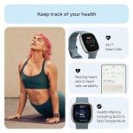 Fitbit Versa 4 Smartwatch - GPS, 6-Day Battery