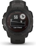 Garmin Instinct Solar GPS Smartwatch, Ultra-Tough Graphite