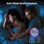 Runlio Waterproof Fitness Tracker with Sleep Monitor