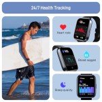 Smartwatch with Call Function, Alexa & Fitness Tracking
