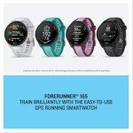 Garmin Forerunner 165 GPS Running Smartwatch - White