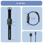 Smartwatch with Call Function, Alexa & Fitness Tracking