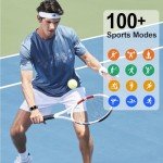 VIPWISE Fitness Tracker Smartwatch with Heart Rate Monitor