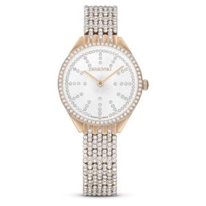 Swarovski Attract Rose-Gold Watch with Crystals
