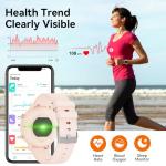 Hwagol Smart Watch with Call Features and Fitness Tracking