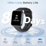 Smartwatch with Call Function, Alexa & Fitness Tracking