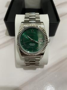 Seiko Mods 36mm Arabic Dial Automatic Watch