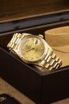 Rolex Day-Date 36mm President Diamond Dial Watch