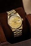 Rolex Day-Date 36mm President Diamond Dial Watch