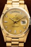 Rolex Day-Date 36mm President Diamond Dial Watch