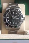 Rolex Submariner Date 41mm Black Steel Watch