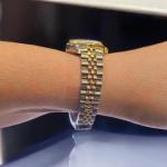 Rolex Datejust 69173 Gold & Steel Diamond Dial