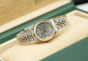 Ladies Rolex Datejust 26mm Steel & Gold Watch
