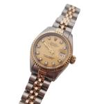 Rolex Datejust 69173 Gold & Steel Diamond Dial