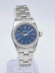 Rolex Oyster Perpetual Ladies Watch with Diamond Bezel