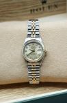 Rolex Datejust 26mm Ladies Steel Gold Diamond Dial