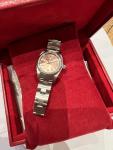 Rolex Oyster Perpetual Ladies Watch with Pink Dial
