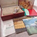 Rolex Datejust 69173 Gold & Steel Diamond Dial
