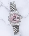 26mm Ladies Rolex Datejust with Pink Diamond Dial
