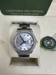 Rolex Ladies 31mm Stone Set Watch