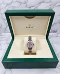 26mm Ladies Rolex Datejust with Pink Diamond Dial
