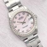 Rolex Datejust 31mm Ladies Watch with Diamond Dial
