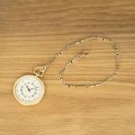 Cartier Slim Gold Keyless Pocket Watch C1940