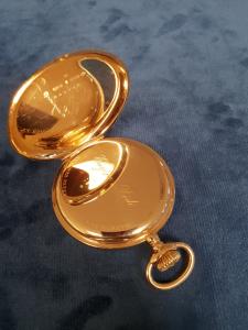 Rare Patek Philippe 18K Solid Gold Pocket Watch