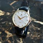 Vintage 1959 Rolex Precision Oversize Gold Watch