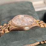 Rolex DateJust 1601/8 White Dial Solid Gold