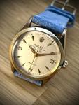 Rolex 5500 Vintage Airking Solid Gold 369 Dial