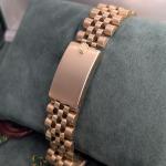 Rolex DateJust 1601/8 White Dial Solid Gold