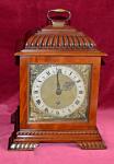 Large Antique Mahogany Astral Bracket Clock