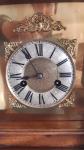German Antique Oak Mantle Clock H.A.C Wurttemberg