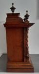 German Antique Oak Mantle Clock H.A.C Wurttemberg