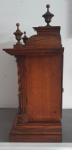 German Antique Oak Mantle Clock H.A.C Wurttemberg