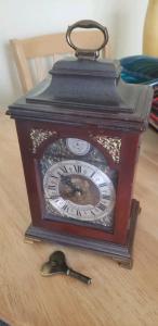 Baronet of London Mahogany Clock - Swiss Movement