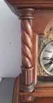 German Antique Oak Mantle Clock H.A.C Wurttemberg