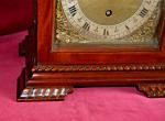 Large Antique Mahogany Astral Bracket Clock