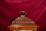 Large Antique Mahogany Astral Bracket Clock