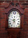 William IV Antique Oak Longcase Clock