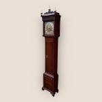 Georgian Oak 8-Day Grandfather Clock by Houton