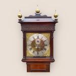 Georgian Oak 8-Day Grandfather Clock by Houton