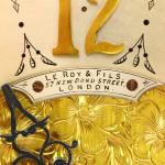 Antique English Miniature Mahogany Longcase Clock