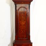 Antique English Miniature Mahogany Longcase Clock