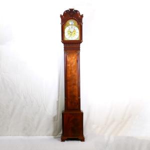 Georgian 8-Day Striking Mahogany Longcase Clock