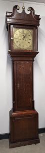1780s John Stanyer Longcase Clock in Brass