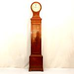 Antique Scottish Satinwood Longcase Clock by Wilson & Sharp