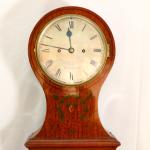 Antique Scottish Satinwood Longcase Clock by Wilson & Sharp