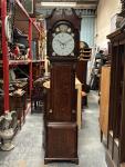 Birmingham W Nicholas Oak Longcase Clock 8-Day